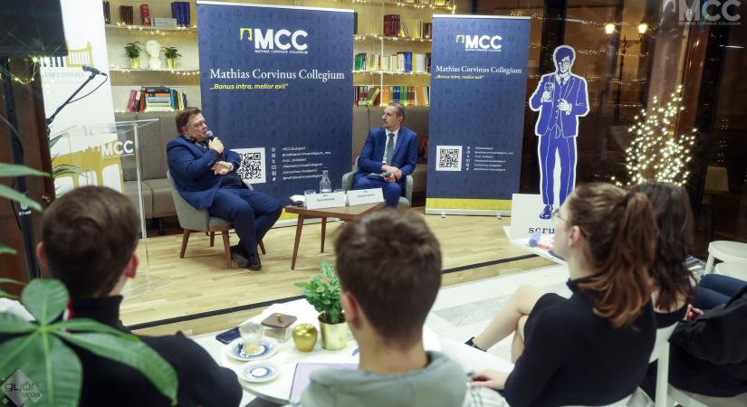 Németországi lap főszerkesztője járt a győri MCC-ben