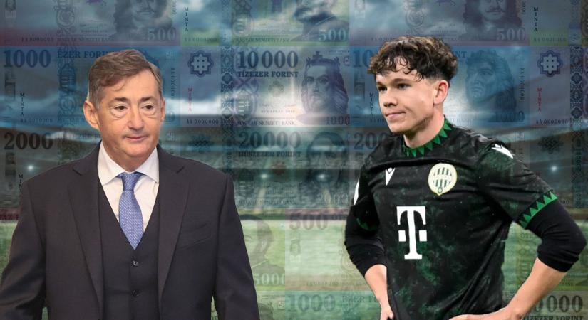 A fiatal Fradi-sztár eladásából is Mészáros Lőrinc gazdagodhat