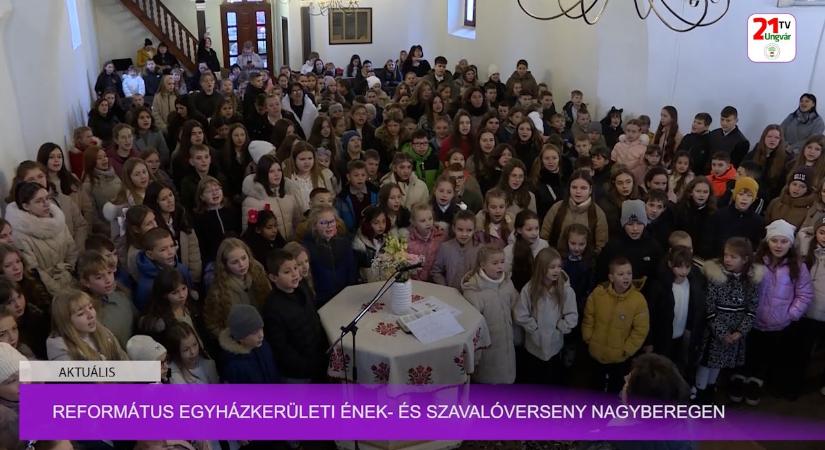 Aktuális (2025.11.25) Református egyházkerületi ének- és szavalóverseny Nagyberegen (videó)