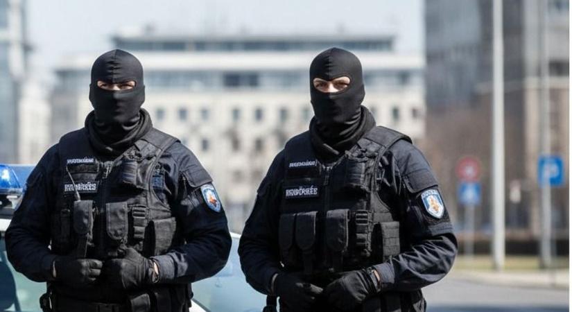 Maszkos, fegyveres rendőrök csaptak le Pécsen! Mi történhetett?