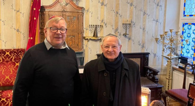 Nádas Péter a Ljubljanai Zsidó Kulturális Központban