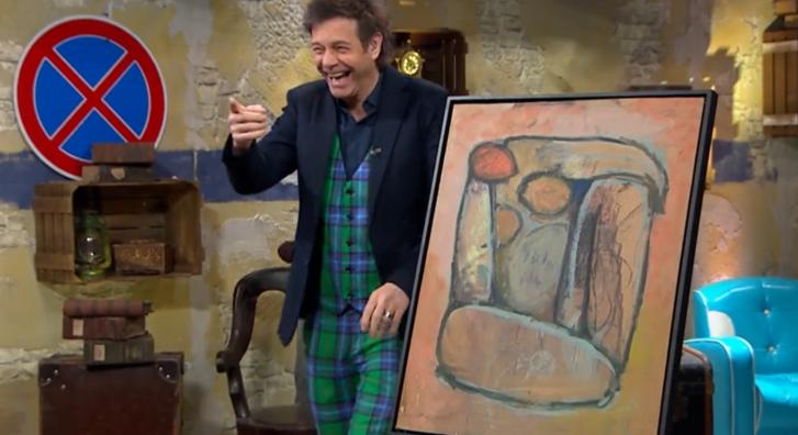 Till Attila a saját festményét vitte eladni a Kincsvadászokba