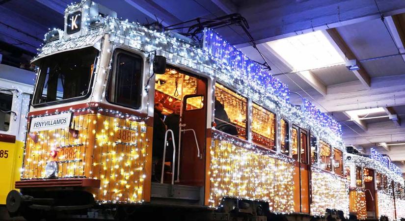 Ilyen még nem volt: egyszerre hat fényvillamos lesz látható Budapesten