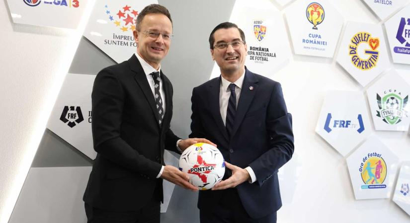 Barátságos meccsek és közös oktatási program – Együttműködést latolgatott Burleanu Szijjártóval