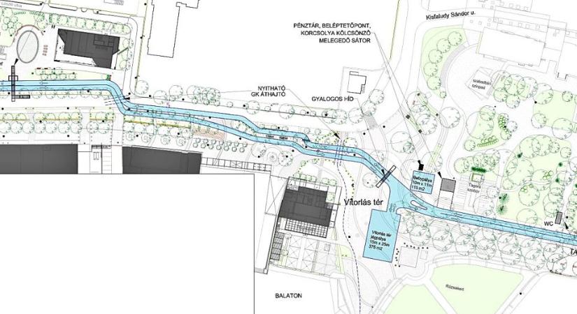 Készülőben a Balaton legnagyobb jégpályarendszere (balatonfured.hu)