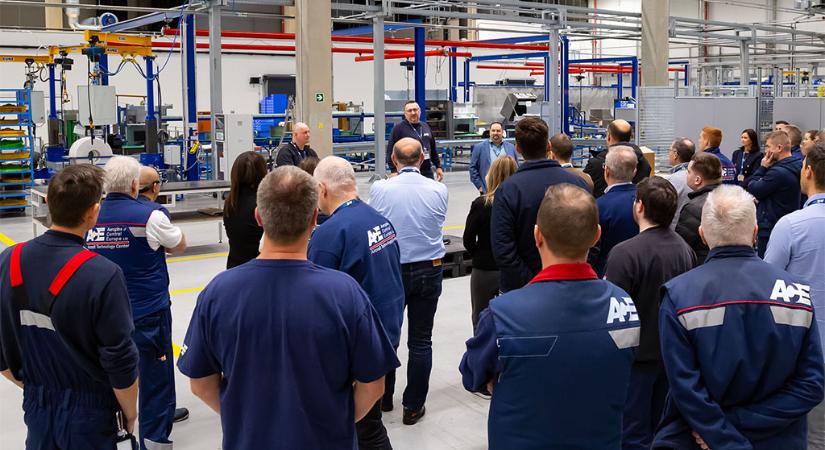 Jelentős fejlesztések előtt az Aeroplex berendezéskarbantartó központja