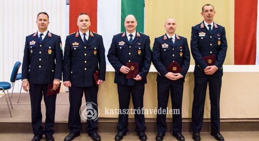 Kinevezések a katasztrófavédelemnél, Győr-Moson-Sopronban is elismerték a szakembereket