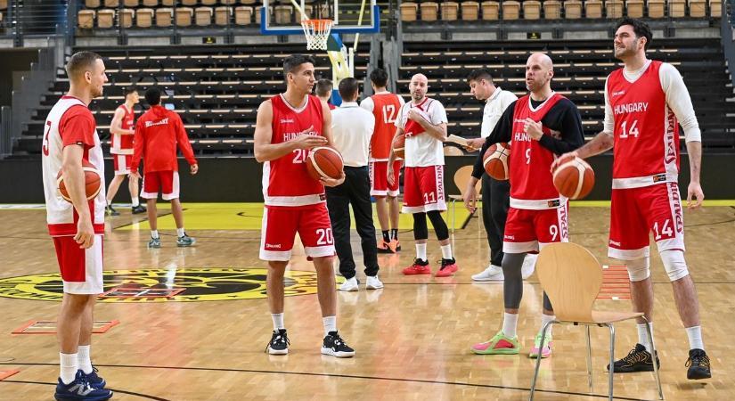 Szombathelyen a kosárválogatott - fotók