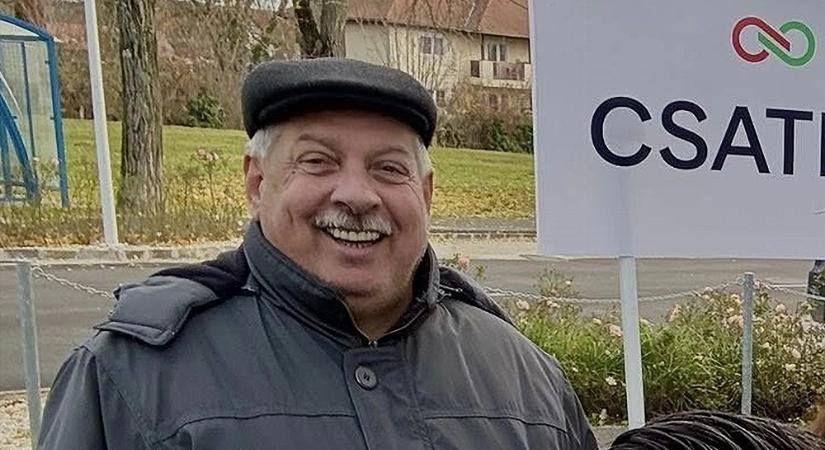 Racker Béla, az egykor zavaros politikai ügyekbe keveredett volt MDF-es képviselő jelent meg a TISZA Párt környékén