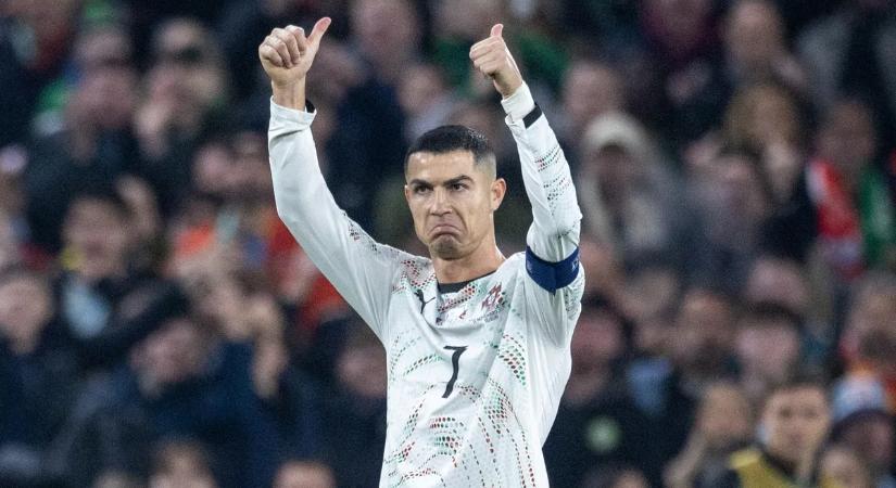Cristiano Ronaldo megúszta, nem marad le vb-meccsről az írek ellen kapott piros lapja miatt