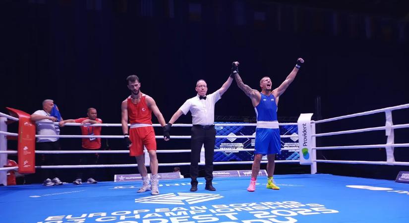 Ökölvívás: Gémes Levente már érmes a budapesti U23-as Eb-n