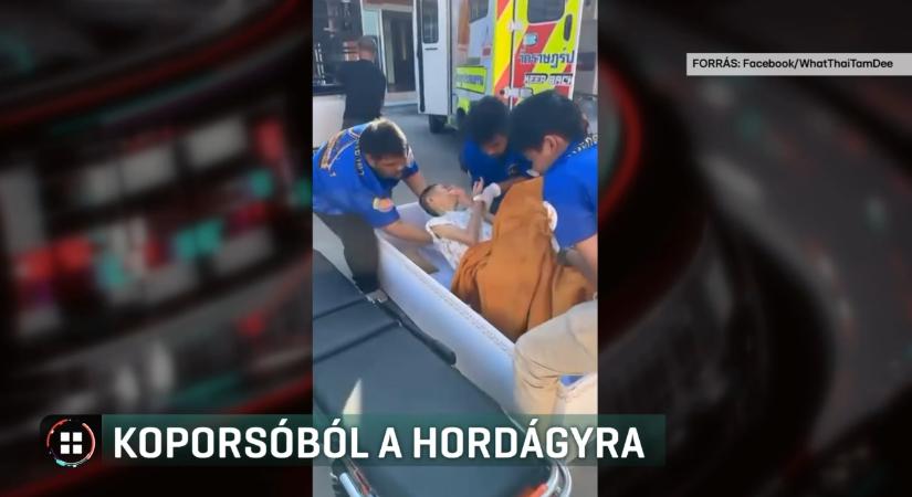 Koporsóból kopogott: életben maradt a halottnak hitt nő Thaiföldön