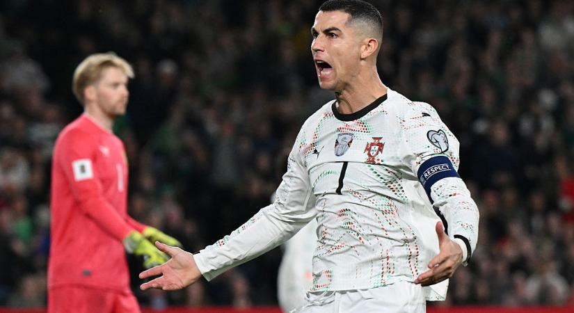 Vb 2026: döntött a FIFA Cristiano Ronaldo eltiltásáról – HIVATALOS