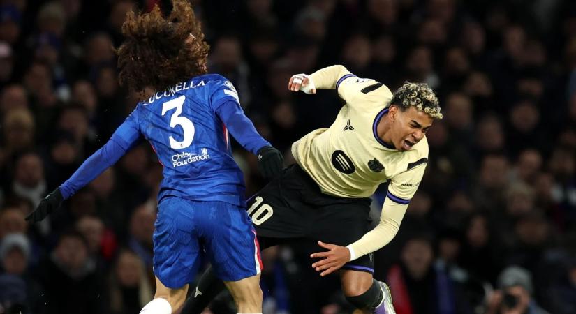Cucurella levette Yamalt, a Chelsea kiütötte a Barcelonát