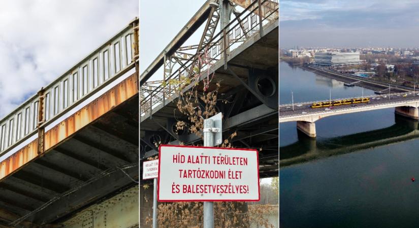 Több budapesti híd katasztrofális állapotban van, ez azonban szemmel láthatóan nem zavarja Karácsonyékat