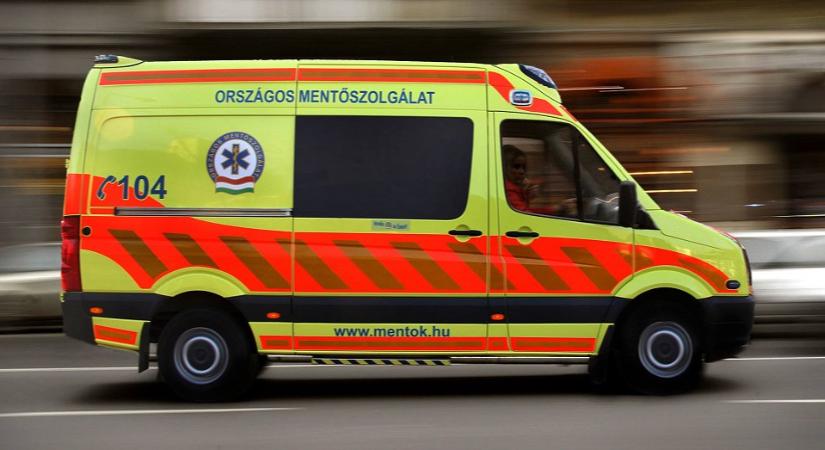 Balesetet szenvedett a TEK egyik autója