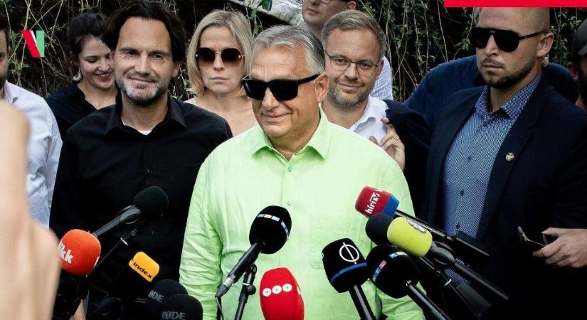 Balesetet szenvedett Orbán Viktor konvoja
