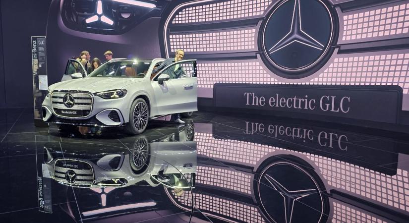 A debreceni BMW kihívója: Magyarországon a vadonatúj elektromos Mercedes GLC