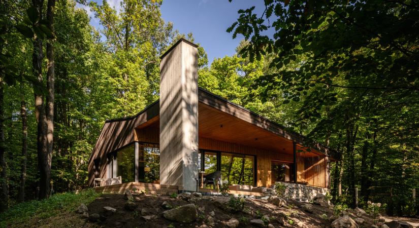 Kifinomult luxus az erdő ölelésében – Monolith Lodge, Dobogókőn