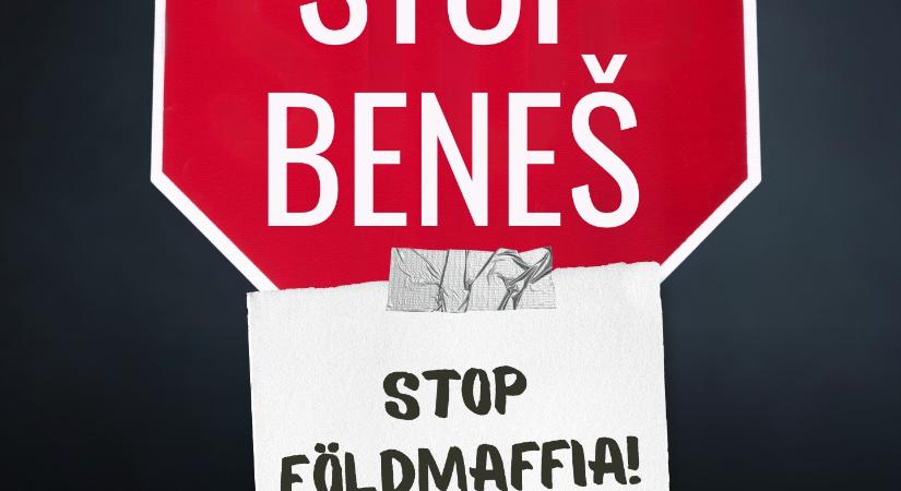 Magyar Szövetség: stop Beneš – stop földmaffia!