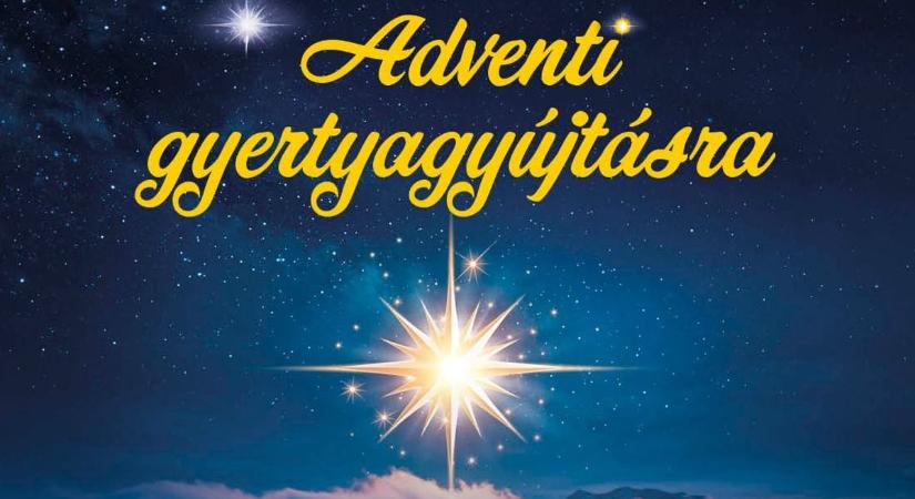 Adventi gyertyagyújtás a soproni Jereván lakótelepen