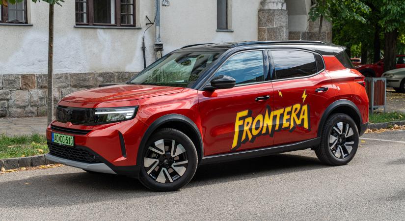 Villanyautó teszt: Opel Frontera electric