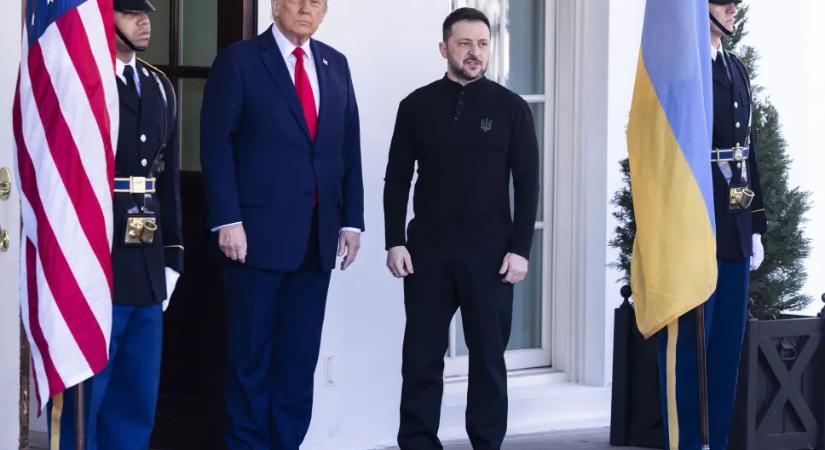 Zelenszkij meghívta az európai vezetőket a Trumppal tartandó találkozójára