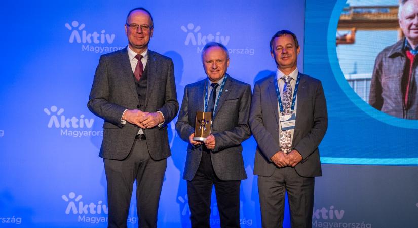 Tisza-tavi szakember is a díjazottak között – Fejes Lőrincet méltatták az Aktív Magyarország Konferencia keddi napján