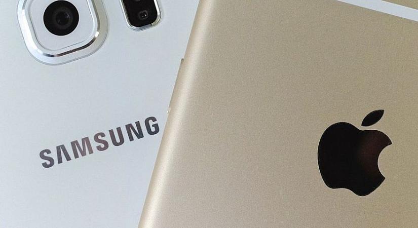 Váratlan dolog történt. Lenyomta az Apple a Samsungot a mobilok piacán