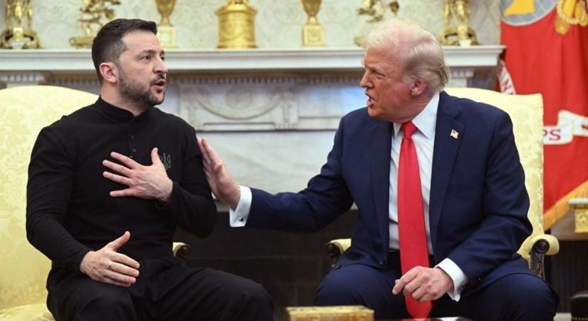 Falfehérré sápadt Zelenszkij, amikor ezt meghallotta: Amerika szembesítette az ukránokat a keserű valósággal