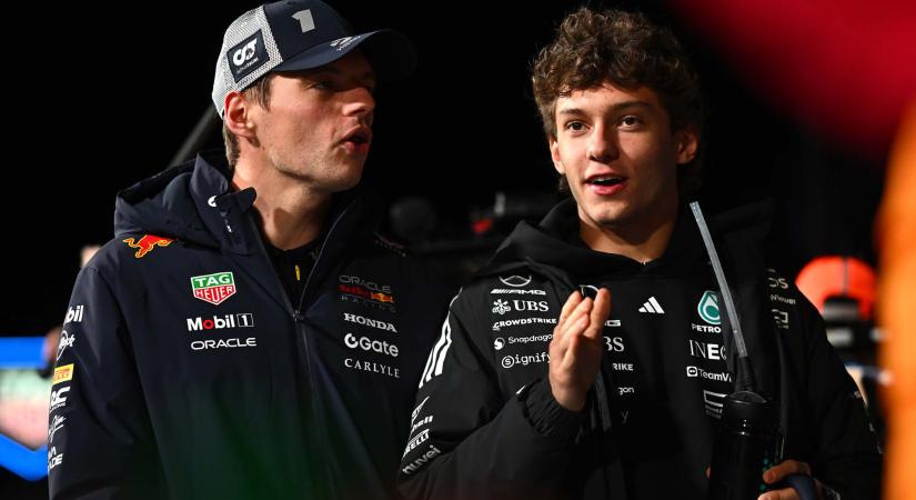 Antonelli újra villant, Verstappen álla is leesett a vegasi futam után