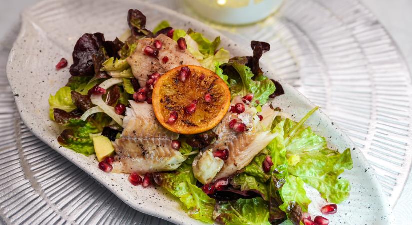 Narancsos sült tőkehal