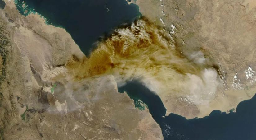 Bombaként tört ki egy 12 ezer éve szunnyadó vulkán