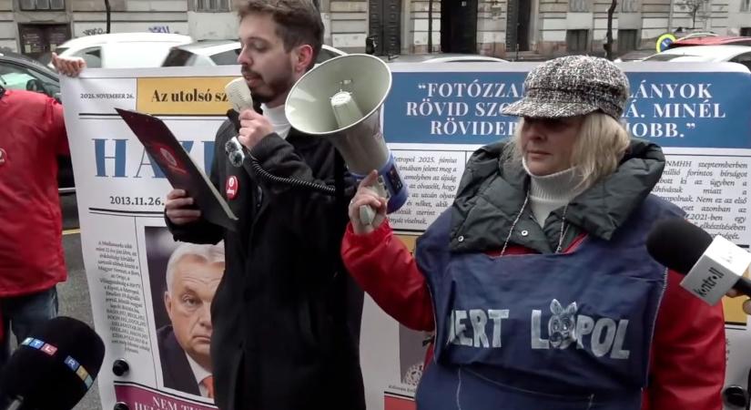 „Elég a propagandából!” – petíció és tüntetés a független média mellett