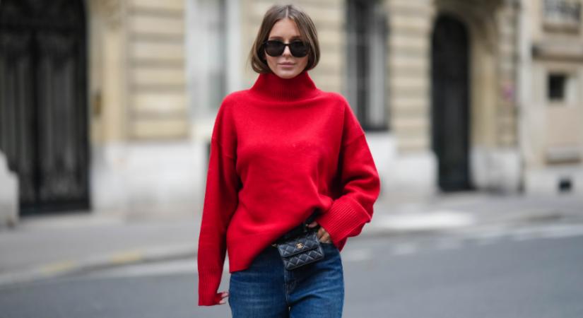 Piros pulóver – így viseld a tél legizgalmasabb darabját