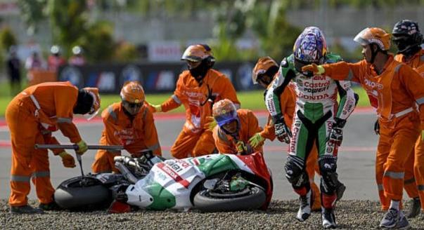 Ki bukott a legtöbbször 2025-ben a MotoGP-ben?