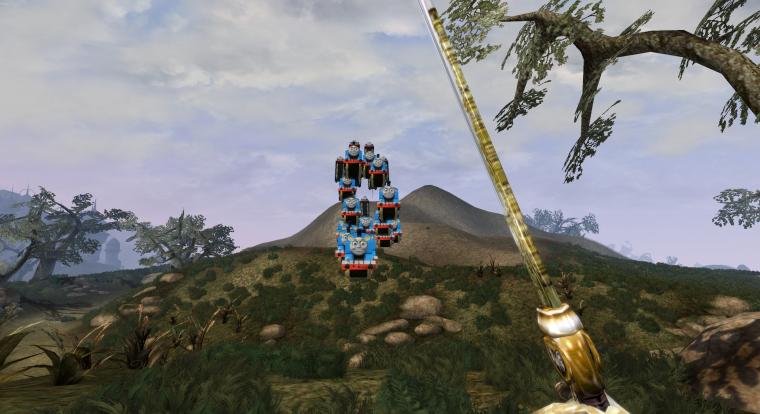 A jogi fenyegetésekre válaszul újabb Thomas, a gőzmozdony modot készített a jelenség atyja