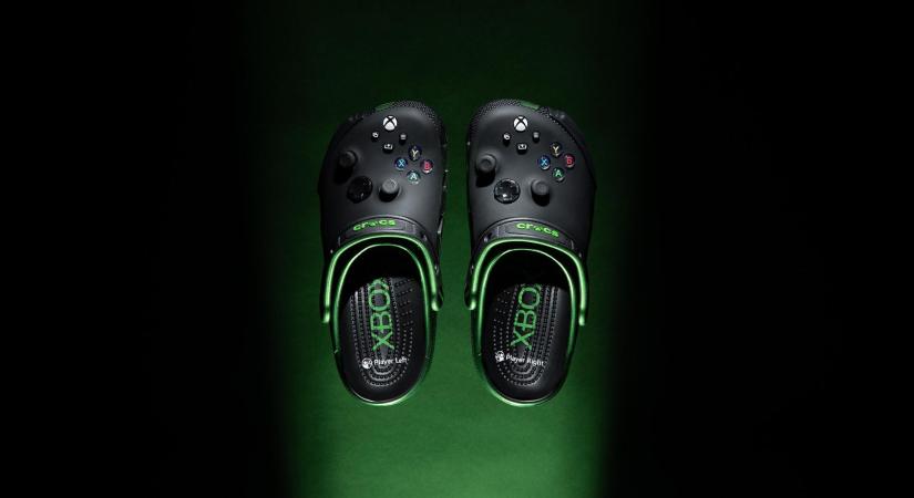 Őrült világ: Xbox tematikájú Crocs érkezett, miután a Windows XP-s nagy siker lett