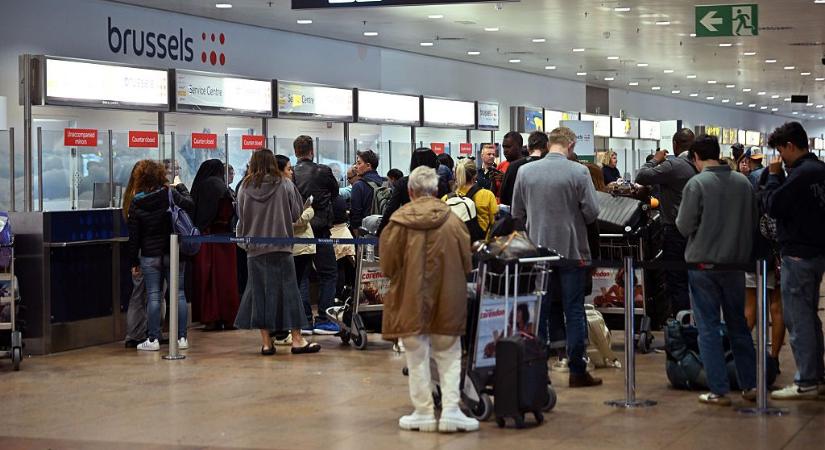 Leállt a Brüsszel melletti nemzetközi reptér