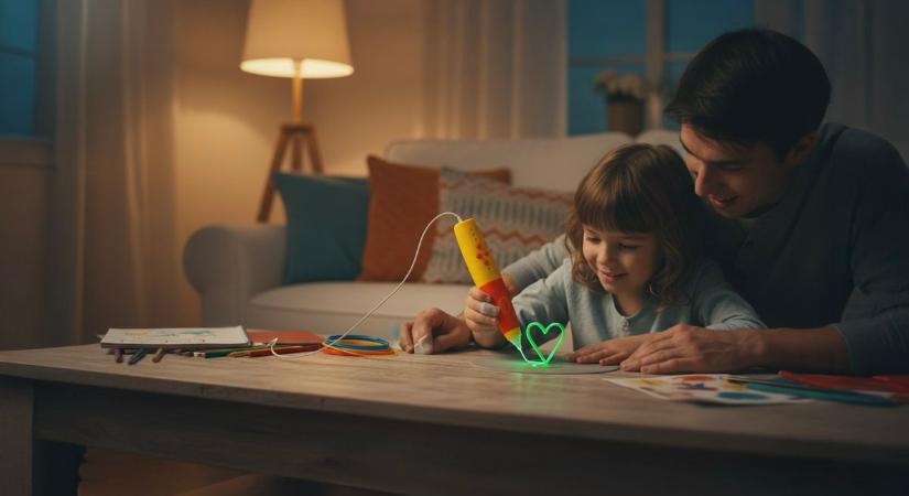 Kis művészek akcióban: A 3D toll felébreszti a gyermek kreativitását és fantáziáját