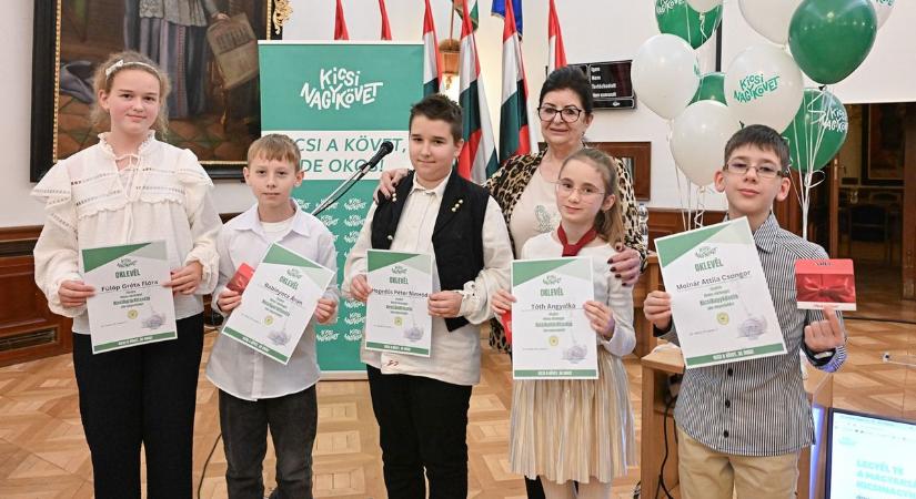 Másodjára zsebelhette be címét Heves vármegye Kicsi Nagykövete