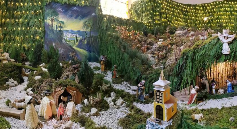 November 30-án újra megnyílik Vörsön Európa legnagyobb templomi betleheme
