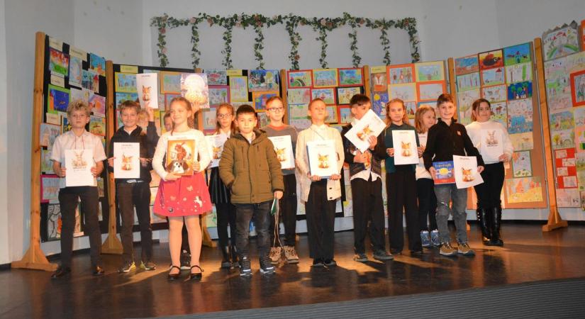 Kisgyermekek versengtek, ők rajzolták és mondták a legszebb állatmeséket