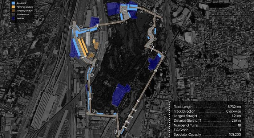 Ilyen lehet a bangkoki F1-es pálya