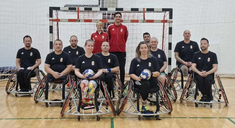 Szegedi maggal Eb-érem a kerekesszékes kézilabda-válogatott célja