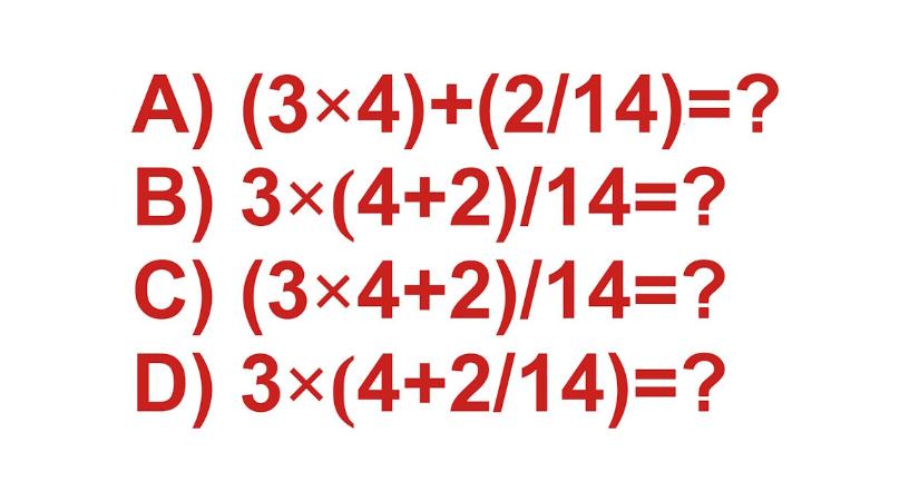 Agykarbantartó matek: négy egyenletet mutatunk, melyiknek a végeredménye 1? Egyszerű, mégis sokan elrontják!