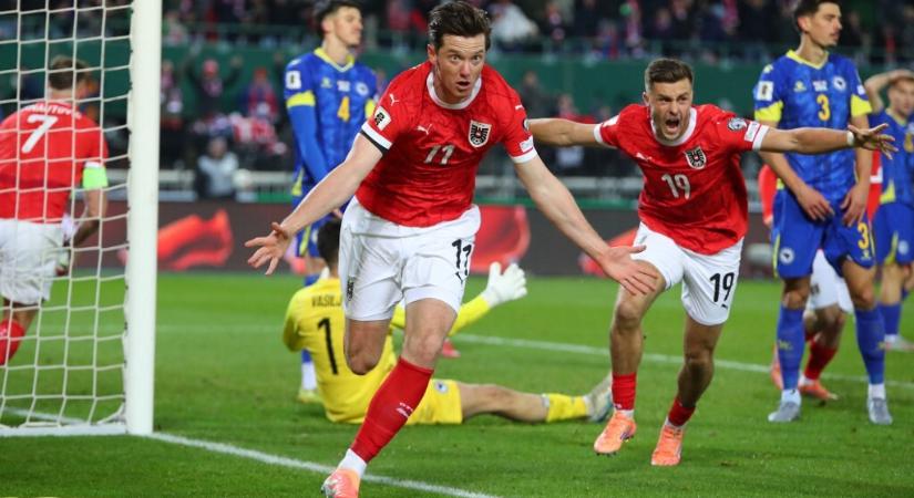 Nehezen térnek magukhoz az osztrákok: 28 év szünet után kijutottak a foci-vb-re, és ha már így alakult, meg is nyernék