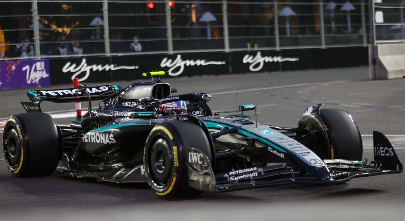 A Mercedes rájött, Antonelli miért kapott rajtbüntetést Las Vegasban