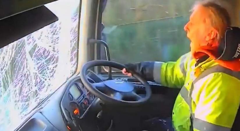 Párás szélvédővel indult el, horrorbalesetet okozott