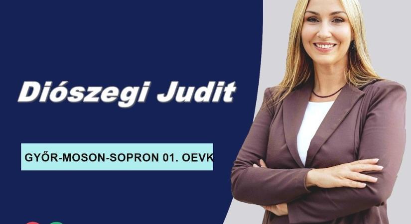 Diószegi Judit évtizedek óta a gyerekekért, a közösségekért és Győrért dolgozik